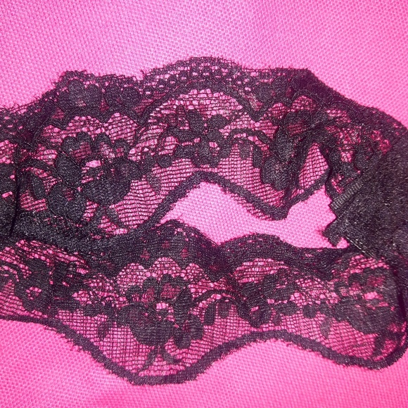 Black Lace Choker Harness Bralette Cage Bra O/S - Picture 3 of 3